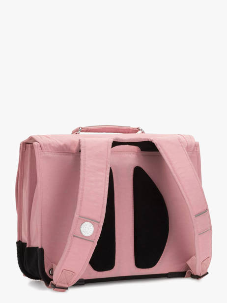 2-compartment Satchel Kipling Pink back to school K12074 other view 4