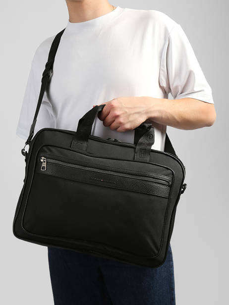 Business Bag Tommy hilfiger Black th repreve AM14445 other view 1
