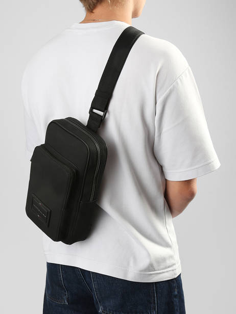 Crossbody Bag Tommy hilfiger Black th foundation AM14466 other view 1