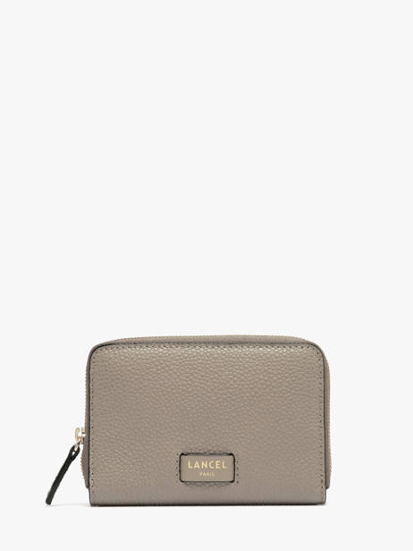 Wallet Ninon Leather Lancel Gray ninon A14081