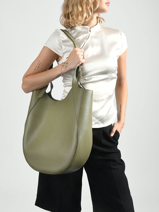 Longchamp Le foulonné Hobo bag Green