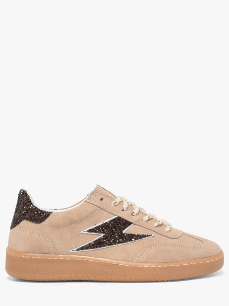 Sneakers In Leather Semerdjian Pink accessoires LEEE434
