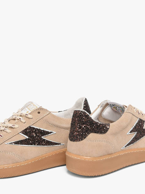 Sneakers In Leather Semerdjian Pink accessoires LEEE434 other view 2