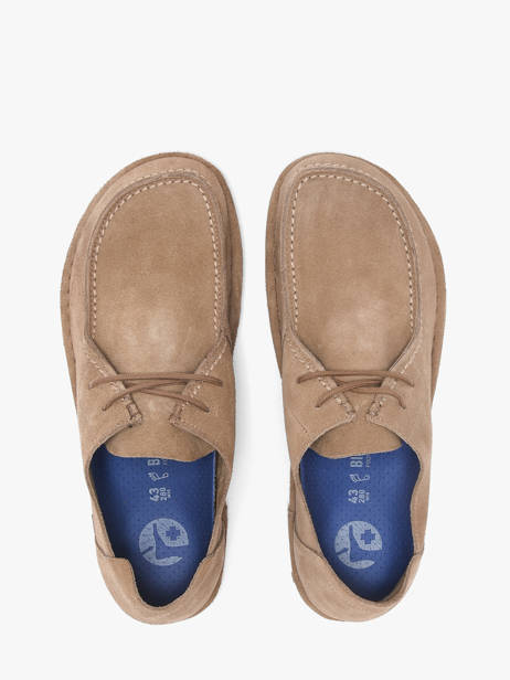 Derby Shoes In Leather Birkenstock Beige men 1034384 other view 3
