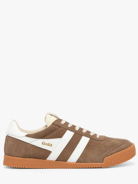 Sneakers Elan In Leather Gola Brown women CLB538FW