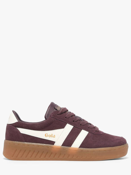 Sneakers Grandslam In Leather Gola Red women CLA589LC