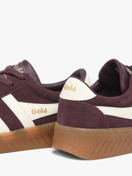Sneakers Grandslam In Leather Gola Red women CLA589LC other view 3