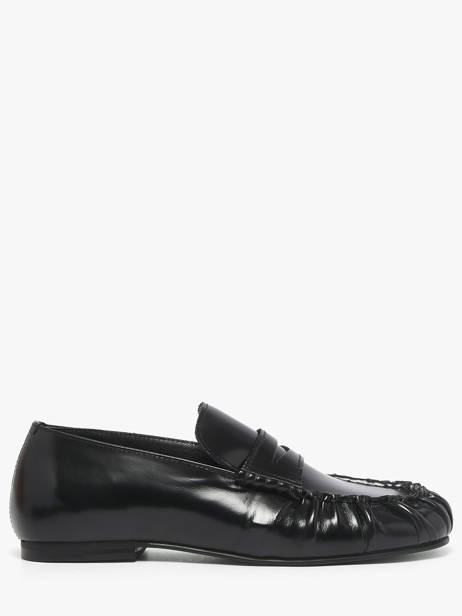 Moccasins Aven In Leather Alohas Black accessoires 10113501