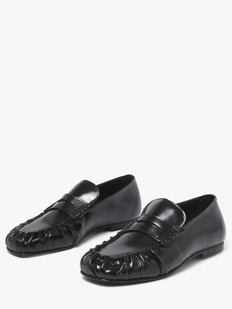 Moccasins Aven In Leather Alohas Black accessoires 10113501 other view 1