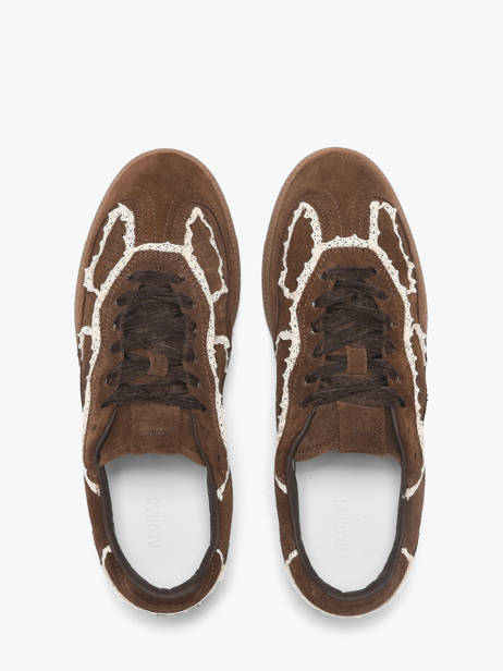 Sneakers Tb.490 In Leather Alohas Brown accessoires 10082307 other view 3
