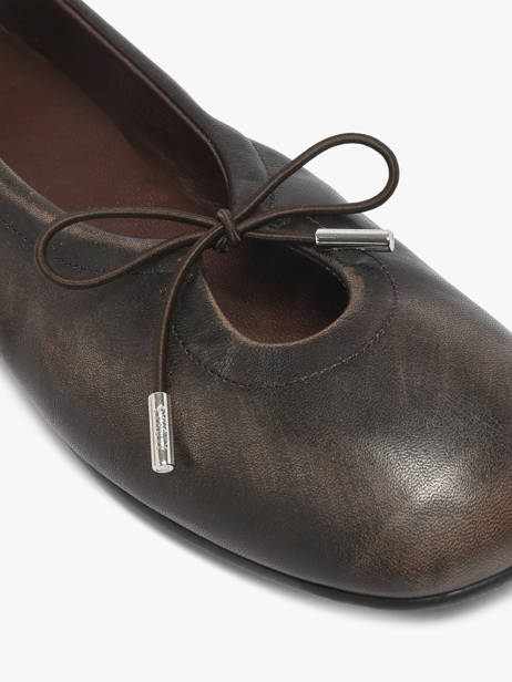 Ballerinas Rosalind In Leather Alohas Brown accessoires 10131801 other view 2