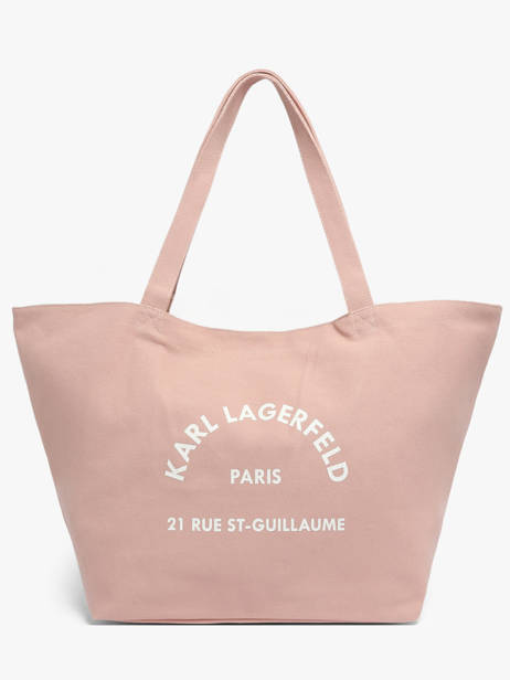 Shoulder Bag Rsg Cotton Karl lagerfeld Pink rsg A1W50006