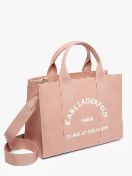 Small Tote Bag Rsg Cotton Karl lagerfeld Pink rsg A1W50010 other view 2