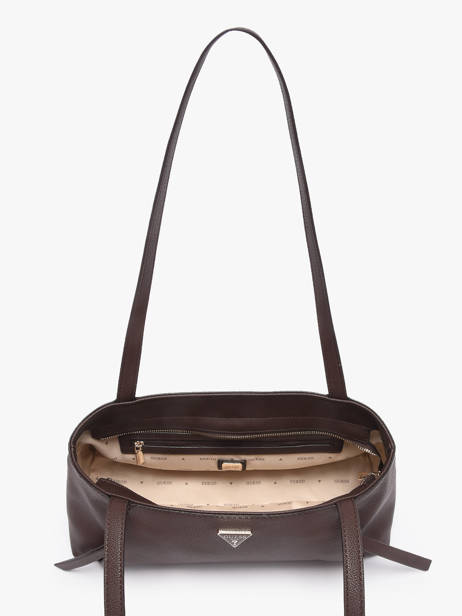 Sac Porté épaule Devon Polyurethane Guess Marron devon BG974509 vue secondaire 2