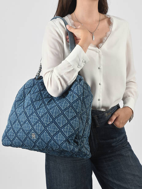 Shoulder Bag Th Feminine  Cotton Tommy hilfiger Blue th feminine  AW18866 other view 1