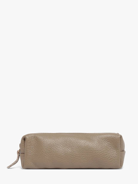 Trousse Cuir Milano Beige caviar CA22116O