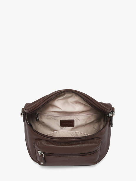 Belt Bag Leather Hexagona Brown confort 466110 other view 2