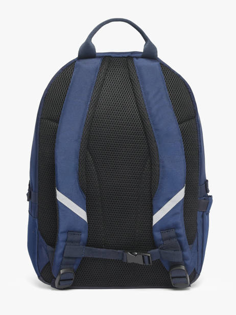 2-compartment Backpack Caramel et cie Blue boheme FI other view 4
