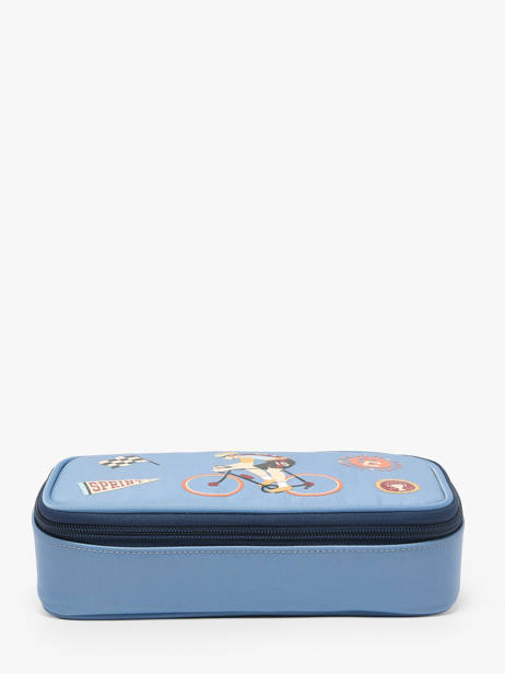 1 Compartment Pouch Caramel et cie Blue fier GA