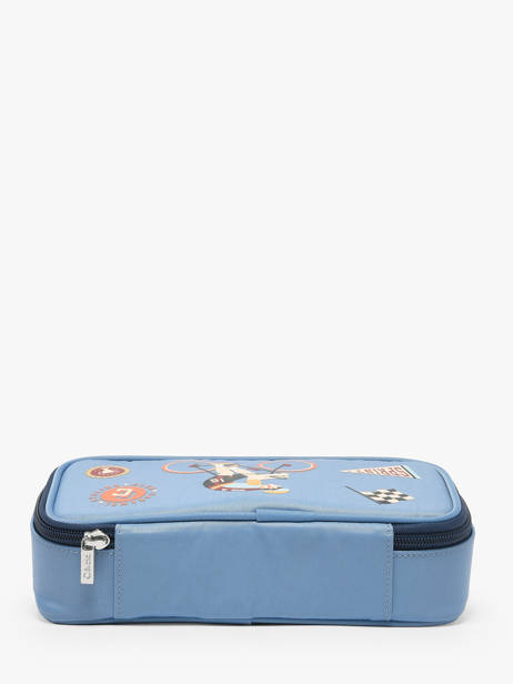 1 Compartment Pouch Caramel et cie Blue fier GA other view 3