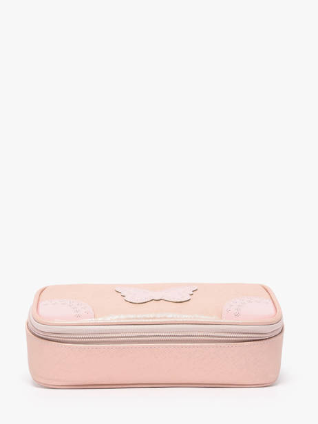 1 Compartment Pouch Caramel et cie Pink boheme FI