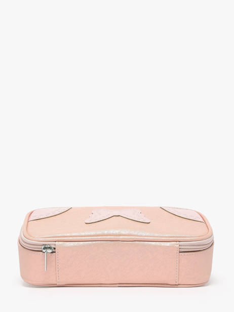 1 Compartment Pouch Caramel et cie Pink boheme FI other view 3