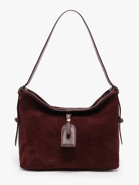 Shoulder Bag Velvet Caviar Leather Milano Violet velvet caviar VC250610