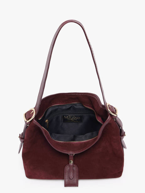 Shoulder Bag Velvet Caviar Leather Milano Violet velvet caviar VC250610 other view 3