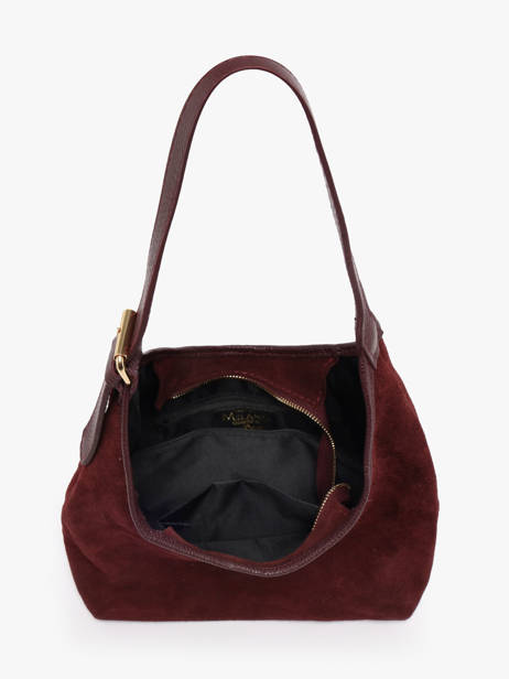 Shoulder Bag Velvet Caviar Leather Milano Violet velvet caviar VC26062 other view 3