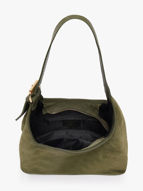 Shoulder Bag Velvet Caviar Leather Milano Green velvet caviar VC26062 other view 3