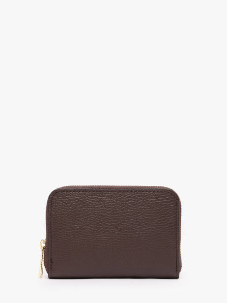 Coin Purse Leather Milano Brown caviar CA19043O