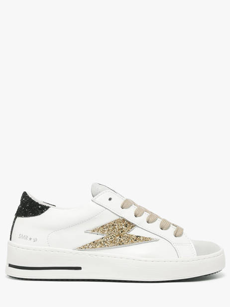 Sneakers Maya In Leather Semerdjian White women MAYA8672