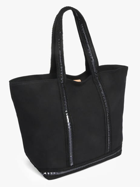 Shopping Bag Cabas Cotton Vanessa bruno Black cabas 63140409 other view 2