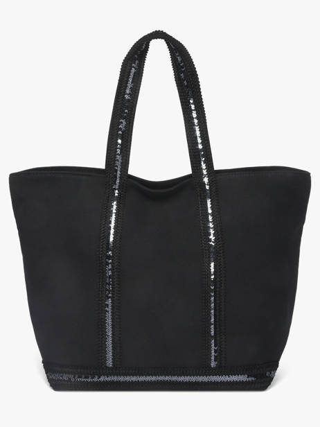 Shopping Bag Cabas Cotton Vanessa bruno Black cabas 63140409 other view 5