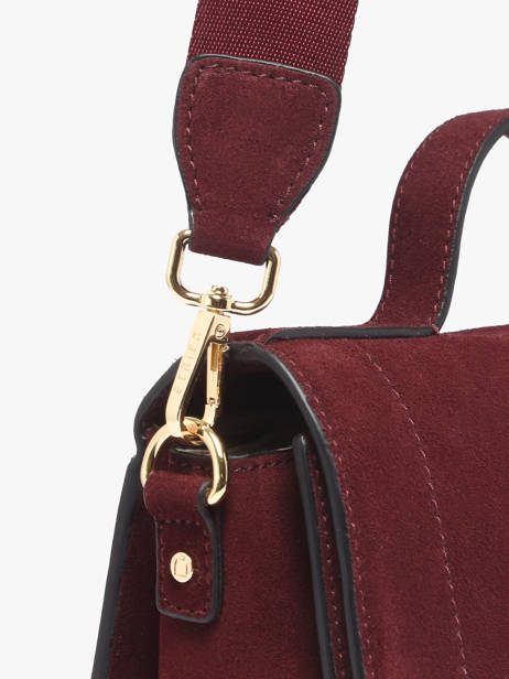 Crossbody Bag M Altesse Suede Etrier Red altesse suede EASU048M other view 4