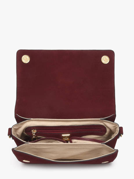 Crossbody Bag M Altesse Suede Etrier Red altesse suede EASU048M other view 5