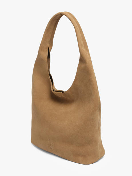Hobo M Cavalier Nubuck Leather Etrier Brown cavalier nubuck ECAN154M other view 2