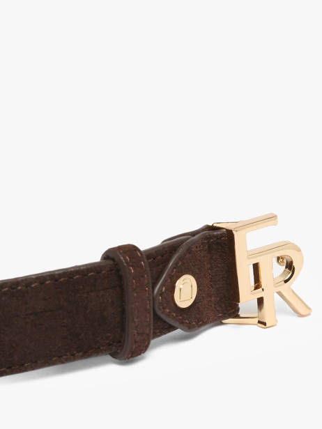 Belt Etrier Brown equestre croco EEQC414C other view 2