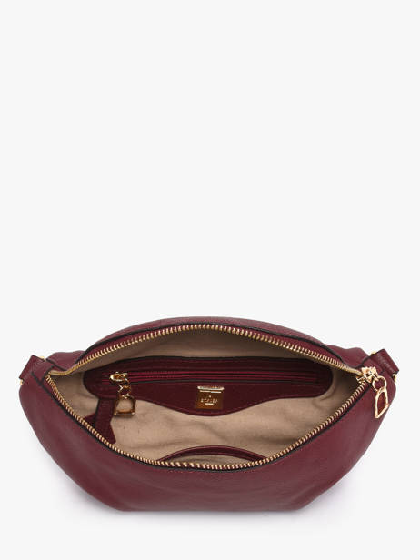 Medium Leather Tradition Belt Bag Etrier Red tradition ETRA022M other view 4