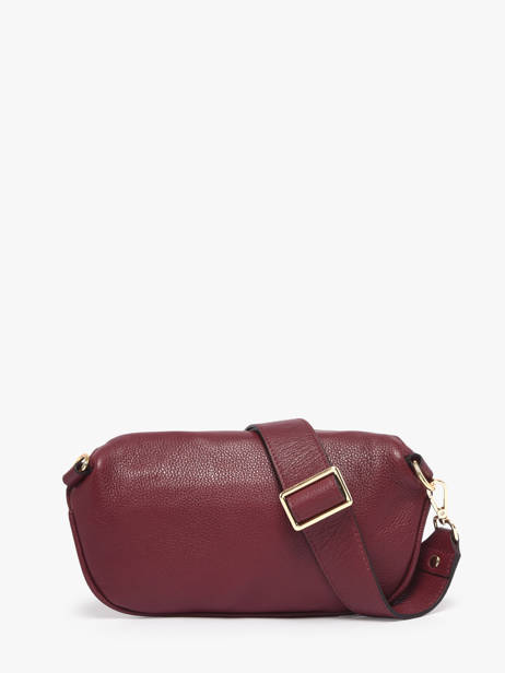 Medium Leather Tradition Belt Bag Etrier Red tradition ETRA022M other view 5