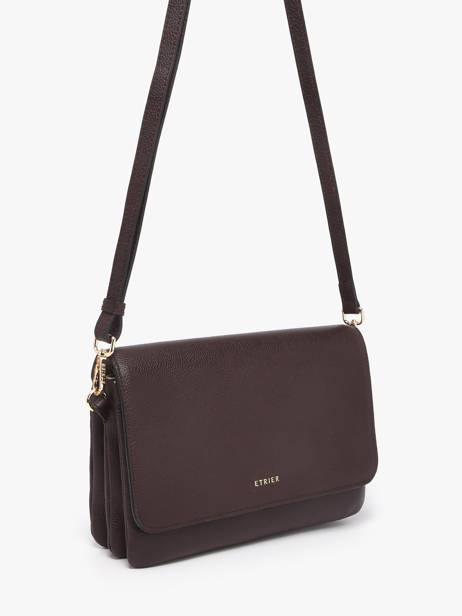 Shoulder Bag M Tradition Leather Etrier Brown tradition ETRA207M other view 2