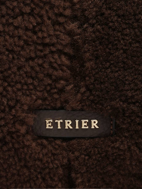 Shoulder Bag Amboise Leather Etrier Brown amboise EAMB154M other view 3