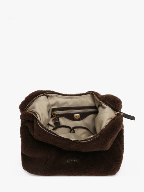 Shoulder Bag Amboise Leather Etrier Brown amboise EAMB154M other view 4