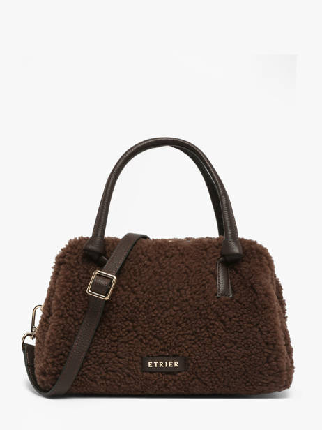 Crossbody Bag Amboise Leather Etrier Brown amboise EAMB220S