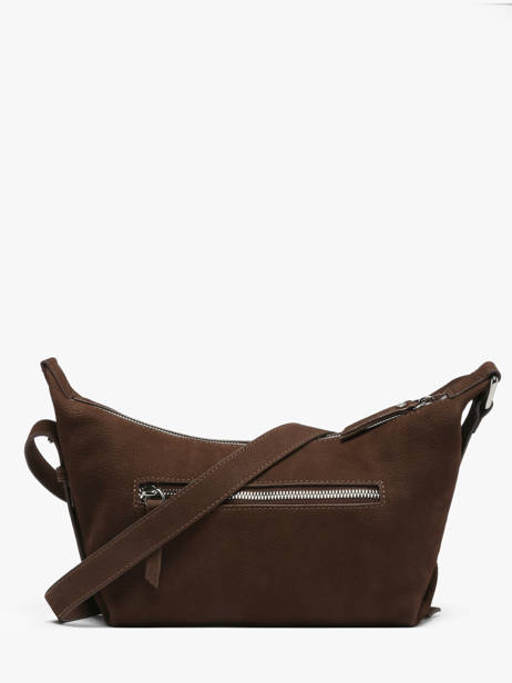 Shoulder Bag Cavalier Nubuck Leather Etrier Brown cavalier nubuck ECAN228M other view 5