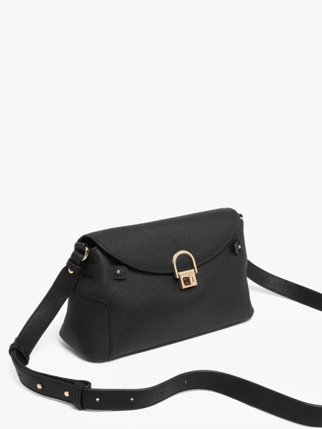 Sac Bandoulière Equestre Cuir Etrier Noir equestre EEQT212M vue secondaire 2