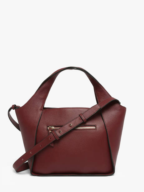 Satchel Foudre Leather Etrier Red foudre EFOD238M other view 6
