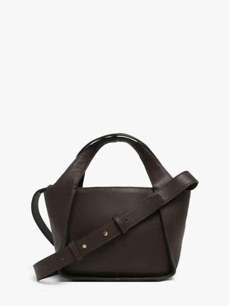 Crossbody Bag Foudre Leather Etrier Brown foudre EFOD238S other view 6