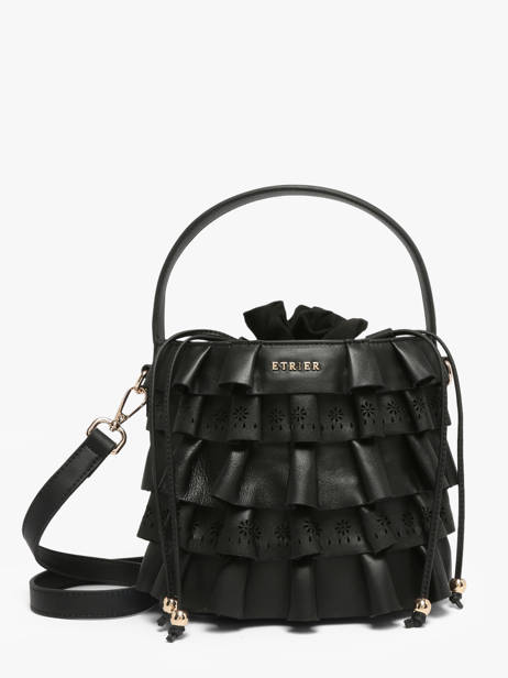 Crossbody Bag Renaissance Leather Etrier Black renaissance EREN216S