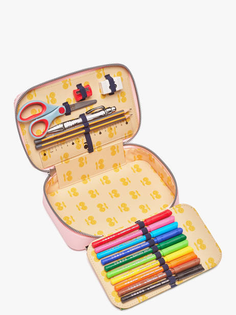 1 Compartment Pouch Jeune premier Blue daydream girls G other view 3